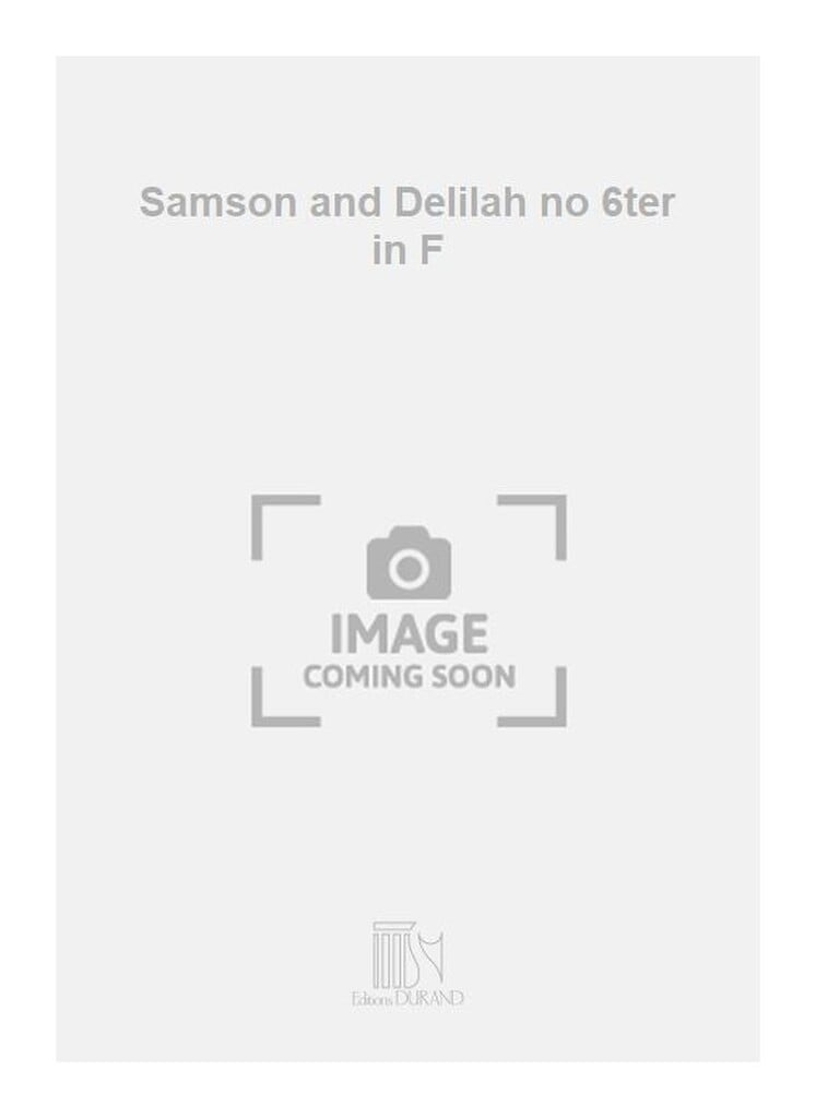 Samson Et Dalila N 6C Ang-Fr Soprano En Fa
